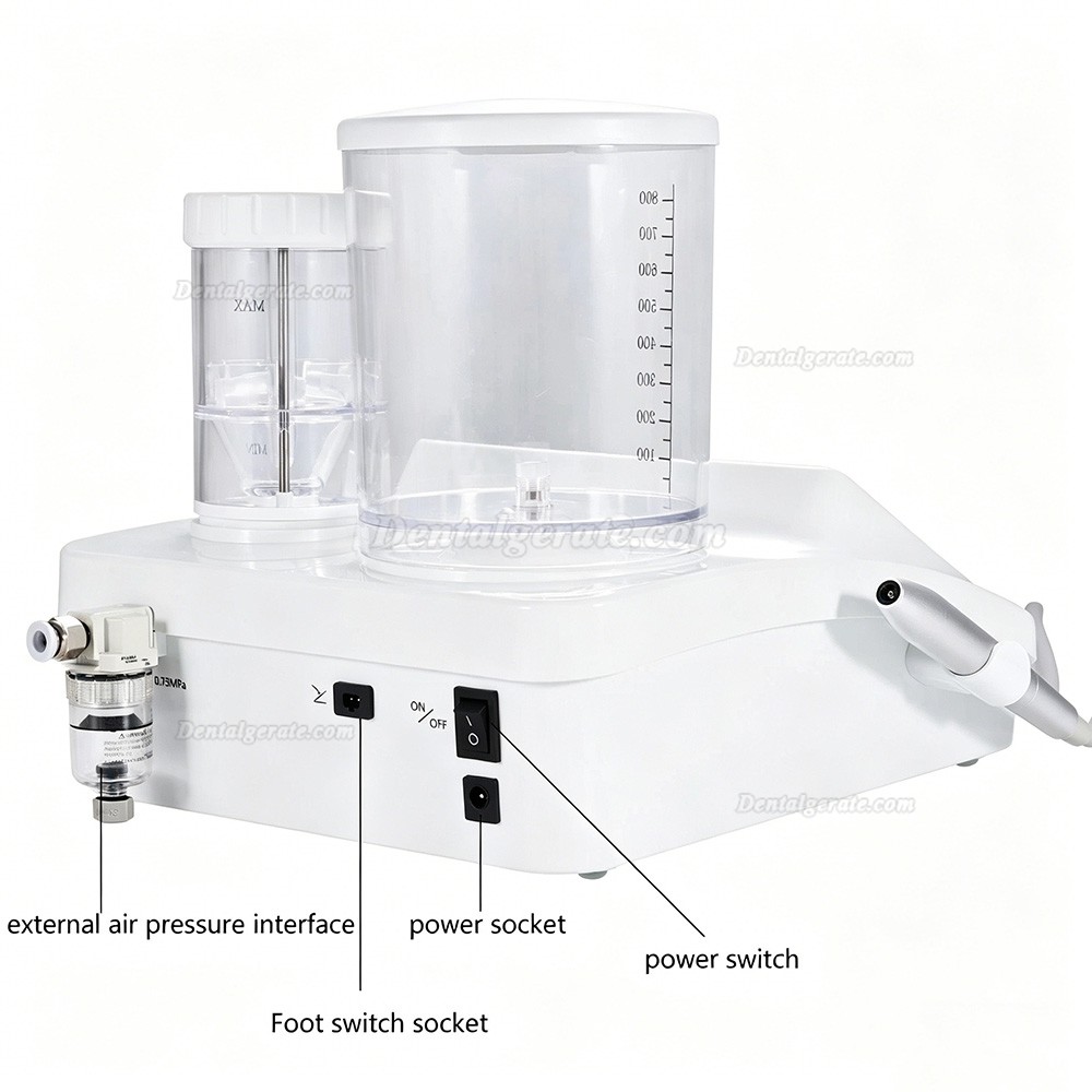 Dentales Ultraschall Scaler und Pulverstrahlger&auml;t 2-in-1 System PerioJet Pro, G+P+E+A+C-Modus